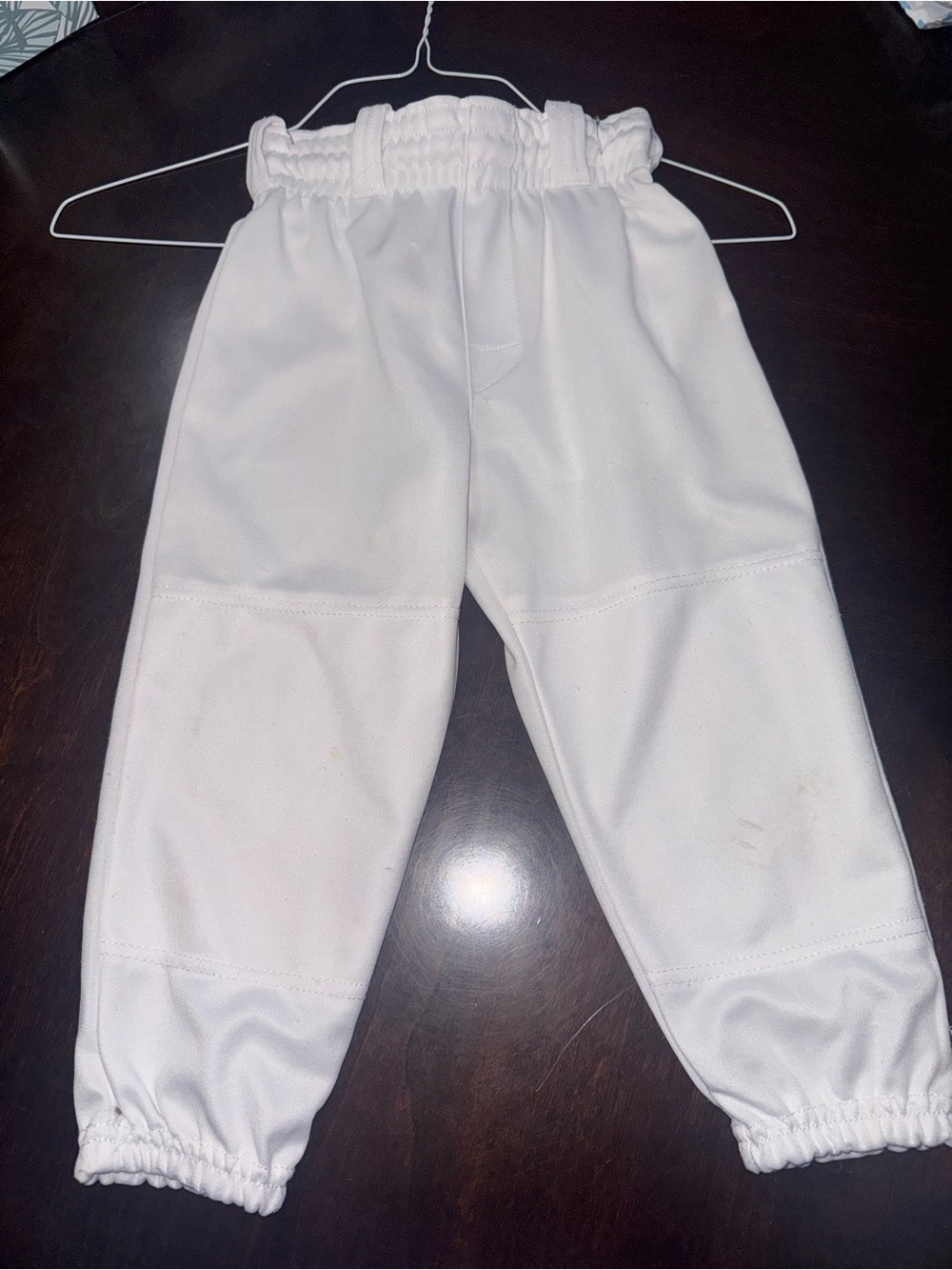 Rawlings White Kids Sweatpants with Elastic Waist